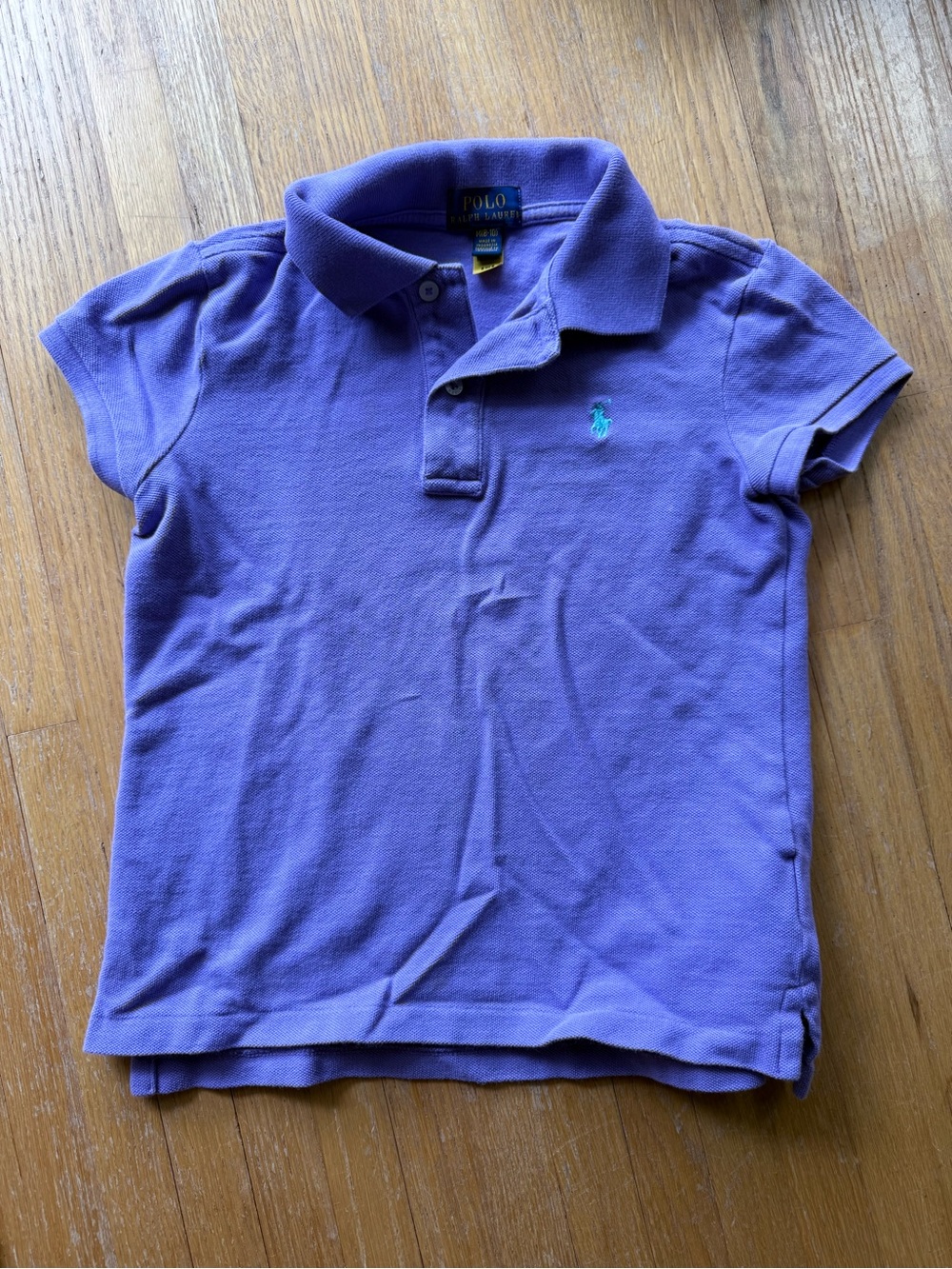Polo by Ralph Lauren Lavender Girls' Short-Sleeve Polo